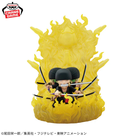 Figure | One Piece | Roronoa Zoro Kiki Kyutoryu Ashura | Room Light 5.9" - Anime Island CA