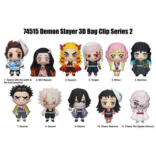 3D Foam Bag Clip | Demon Slayer: Kimetsu no Yaiba | Series 2 - Anime Island CA