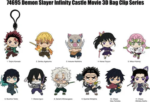 Bag Clip | Demon Slayer | Infinity Castle (M) | Series 1
