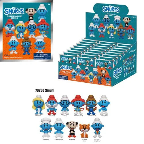 Bag Clip | Smurfs | Series 1 - Anime Island CA
