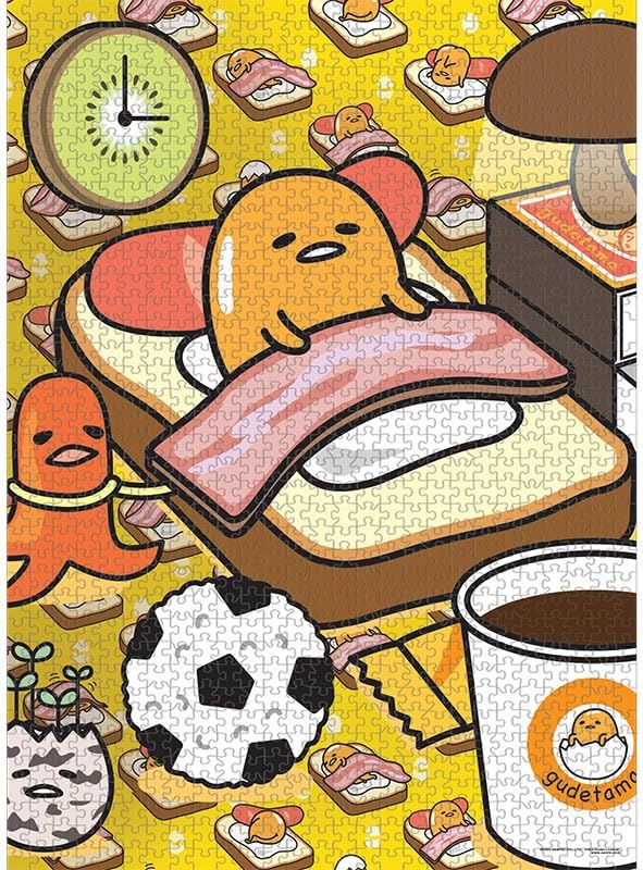 Puzzle | Sanrio | Gudetama - Work From Bed | 1000 pcs