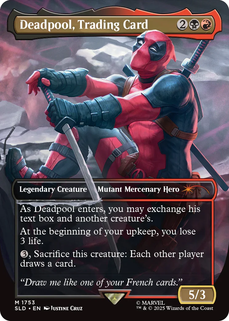 Magic: The Gathering | Secret Lair x Marvel's Deadpool NONFOIL - Anime Island CA