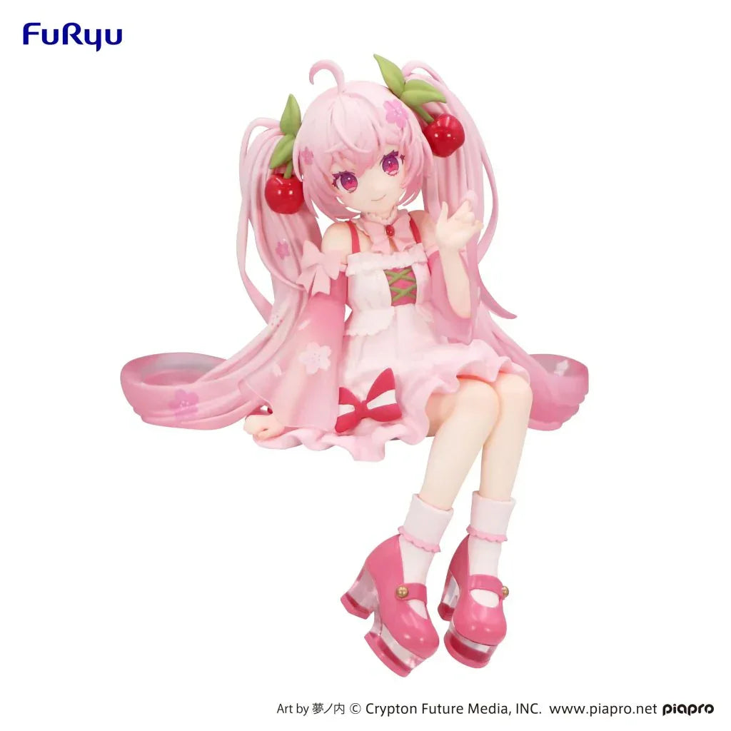 Figure | Hatsune Miku | Sakura Miku 2025 | FuRyu Noodle Stopper - Anime Island CA
