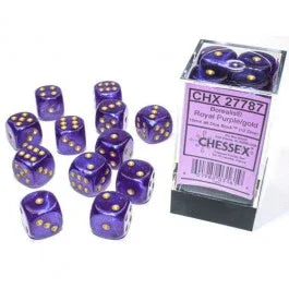 Dice | Chessex | D6 - (16mm) 12 Count Dice Chessex