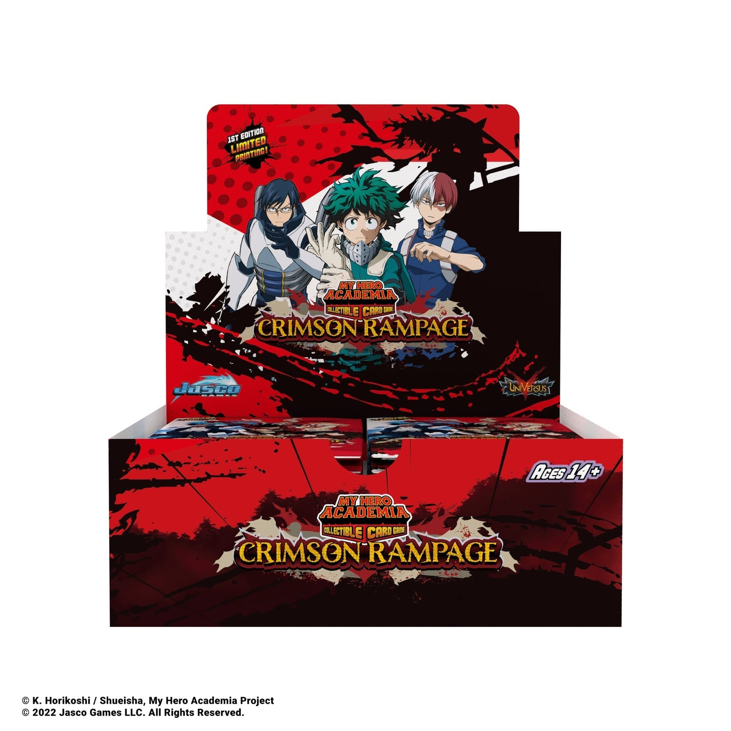 UniVersus TCG | My Hero Academia | Crimson Rampage 1st Edition