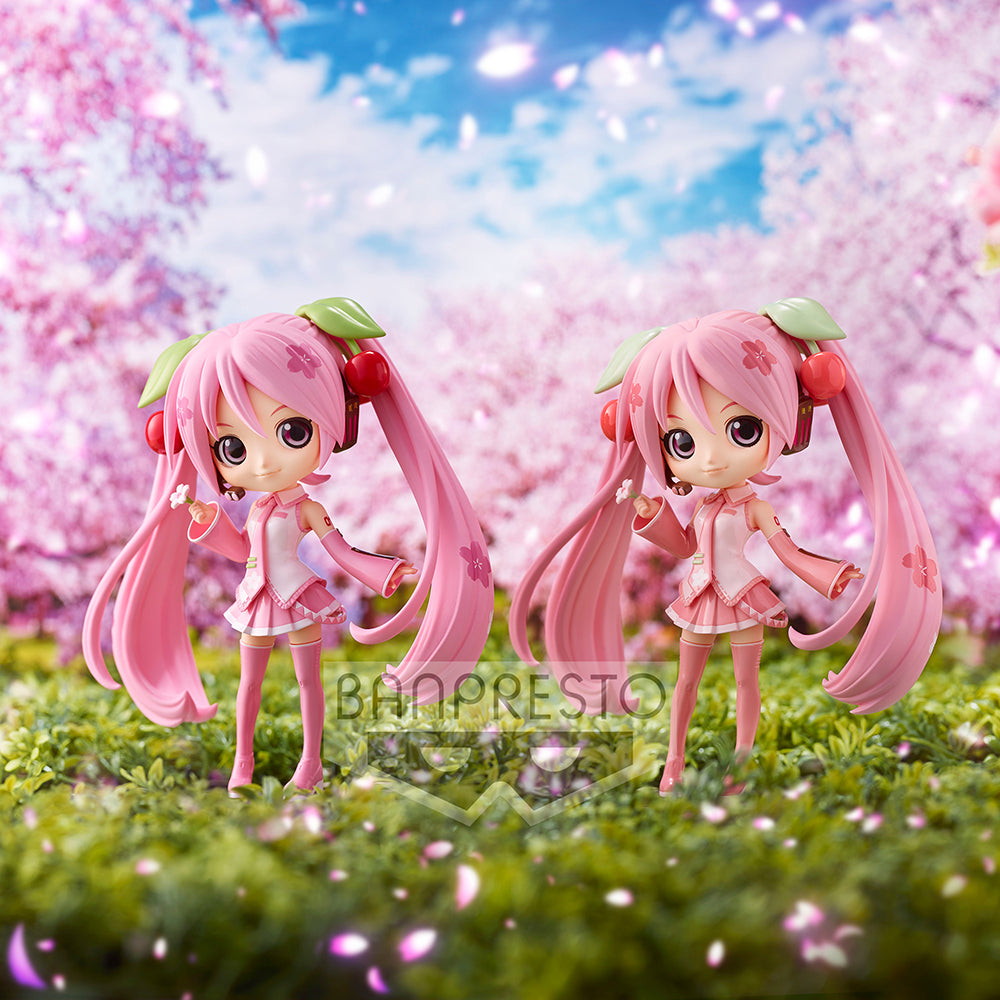 Figure | Hatsune Miku | Sakura Miku | Q Posket ver. B