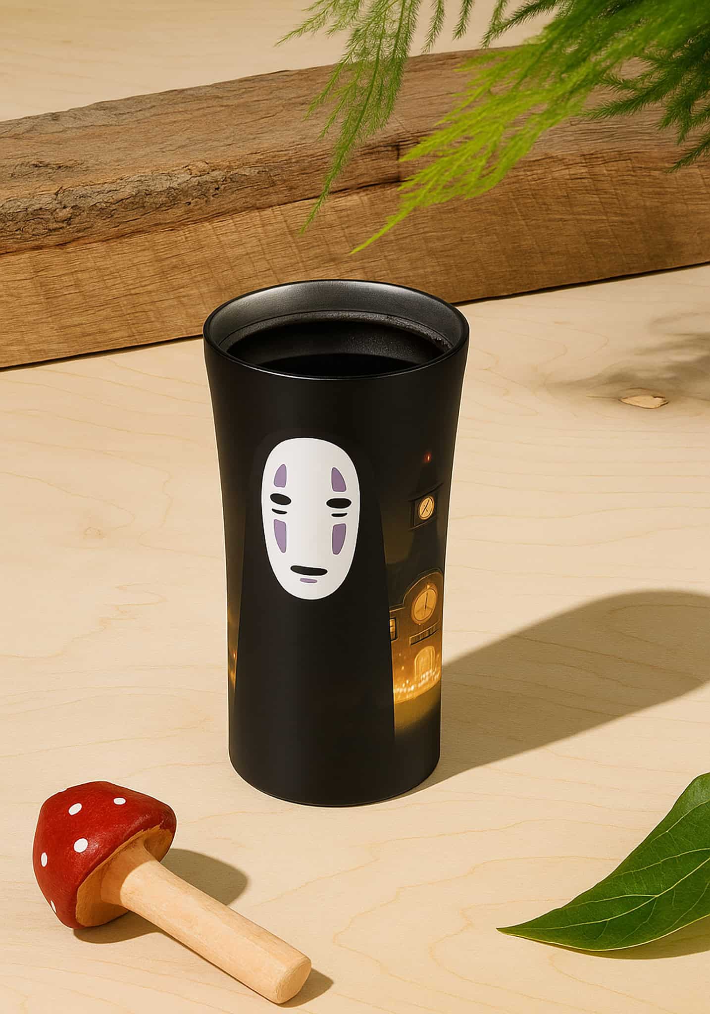 Tumbler | Studio Ghibli | Sprited Away | No-Face | Stainless Steel - Anime Island CA