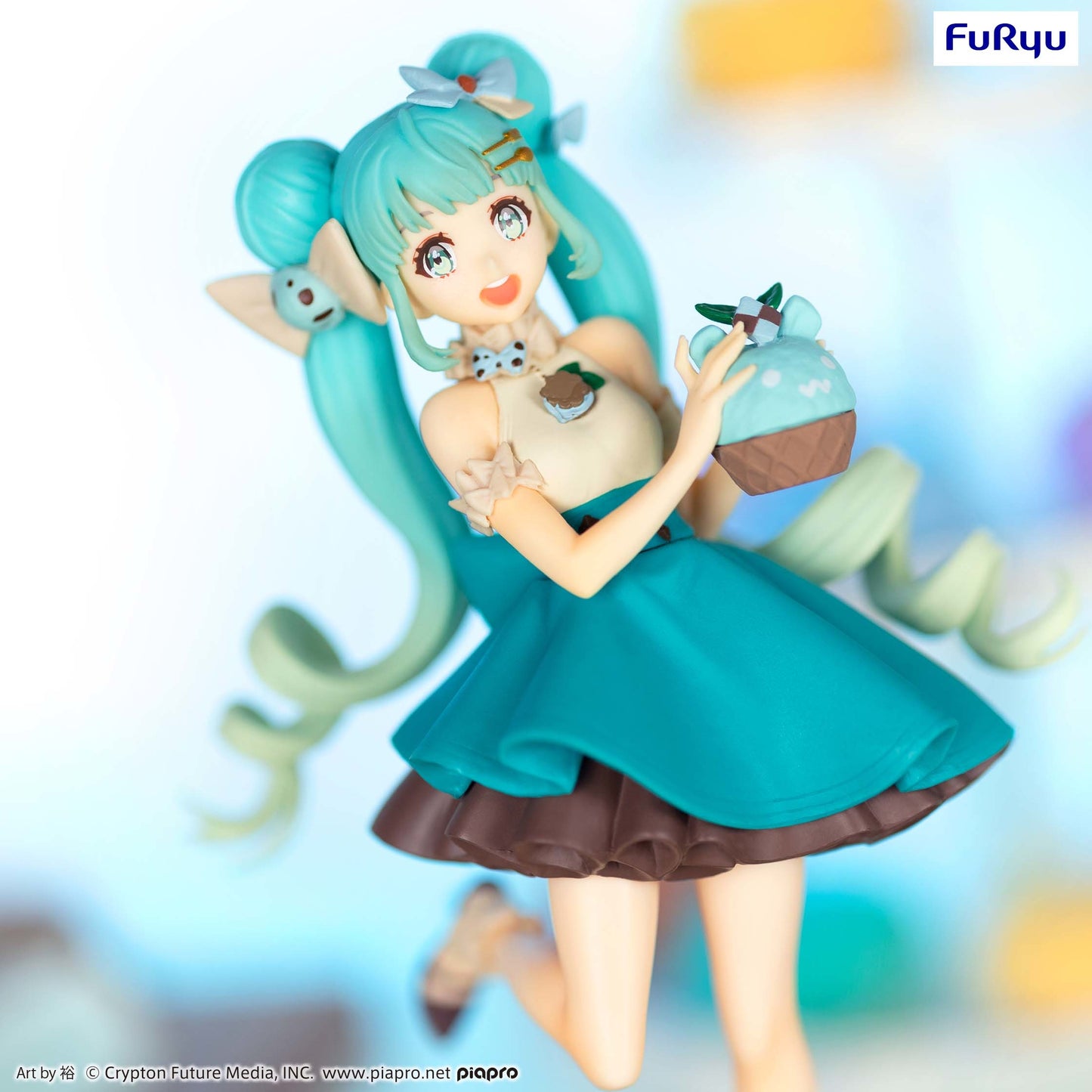 Figure | Hatsune Miku | Chocolate Mint | FuRyu SweetSweets Series