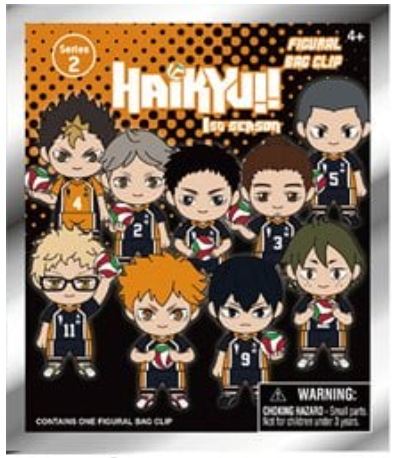Bag Clip | Haikyuu!! | Series 2