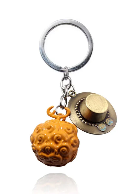 Keychain | One Piece | Devil Fruit | Mera Mera (see variants) - Anime Island CA
