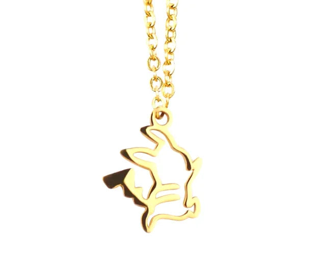 Necklace | Pokémon | Pikachu Outline - Anime Island CA