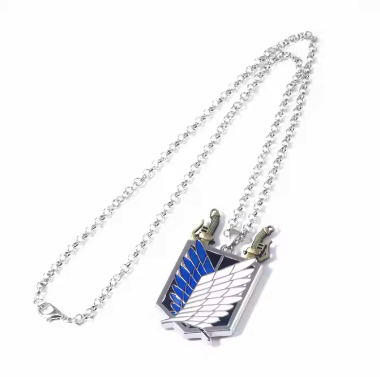 Necklace | Attack on Titan | Wings of Freedom w/Swords