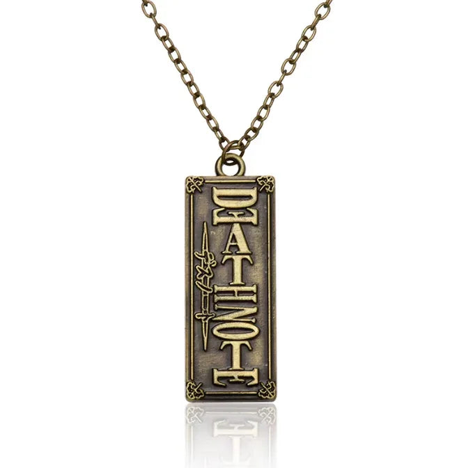 Necklace | Death Note Logo - Anime Island CA