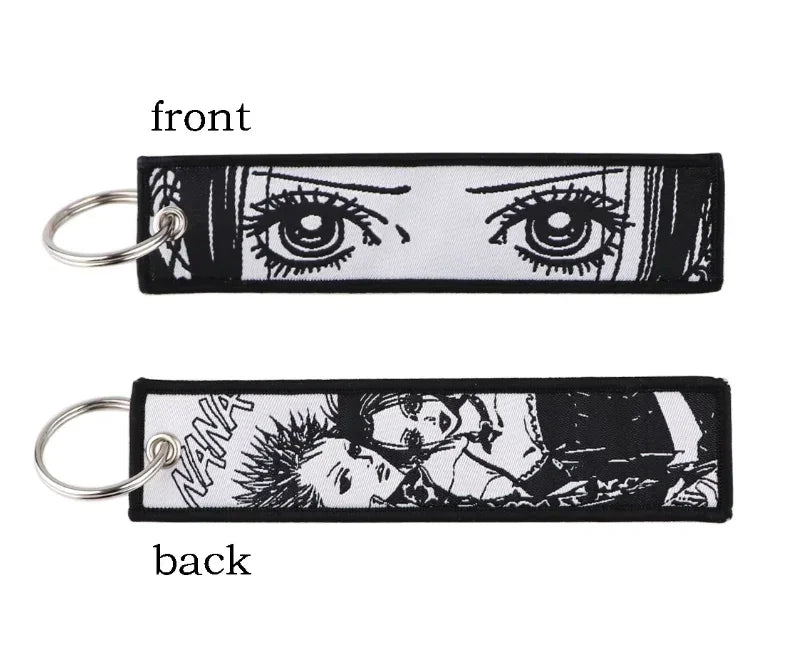 Keychain | NANA | Embroidered Jet Tag (see variants)