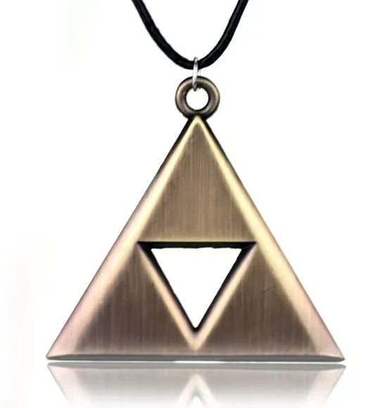 Necklace | Legend of Zelda | Triforce - Bronze - Anime Island CA
