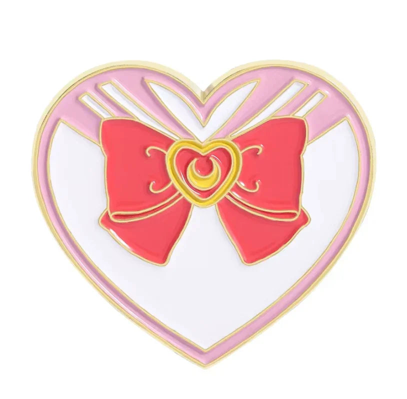 Pin | Sailor Moon | Uniform Heart (see variants) Pins Anime Island CA
