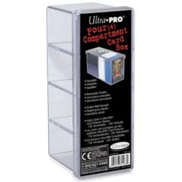 Card Storage | Box | 4-Compartment Plastic | UltraPro - Anime Island CA