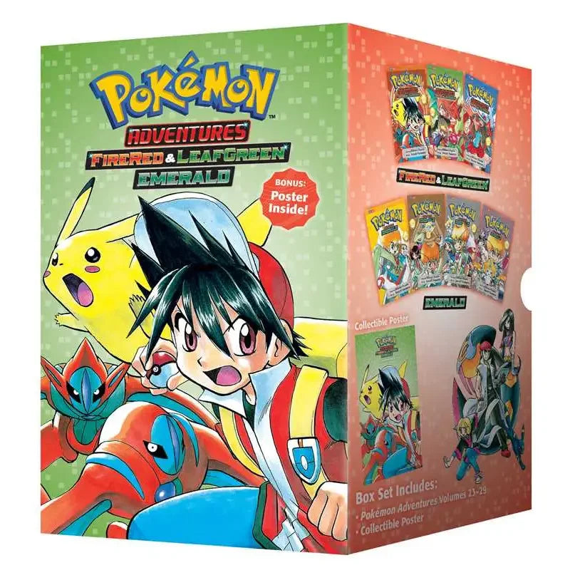 Manga | Pokémon Adventures | Box Set | FireRed & LeafGreen
