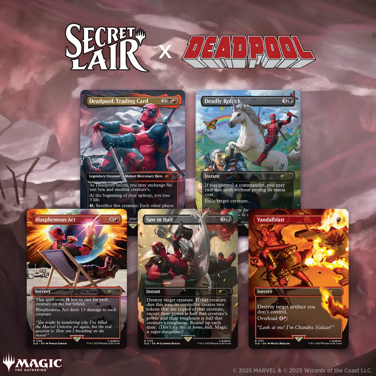 Magic: The Gathering | Secret Lair x Marvel's Deadpool NONFOIL - Anime Island CA