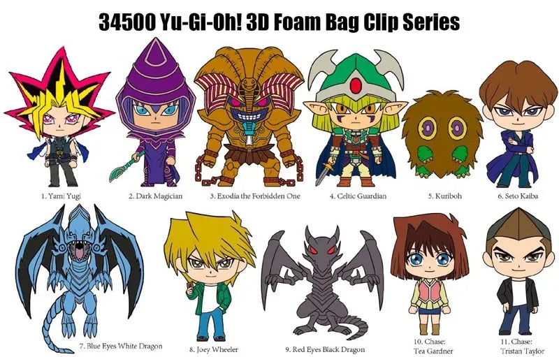 Bag Clip | Yu-Gi-Oh Bag Clips Monogram