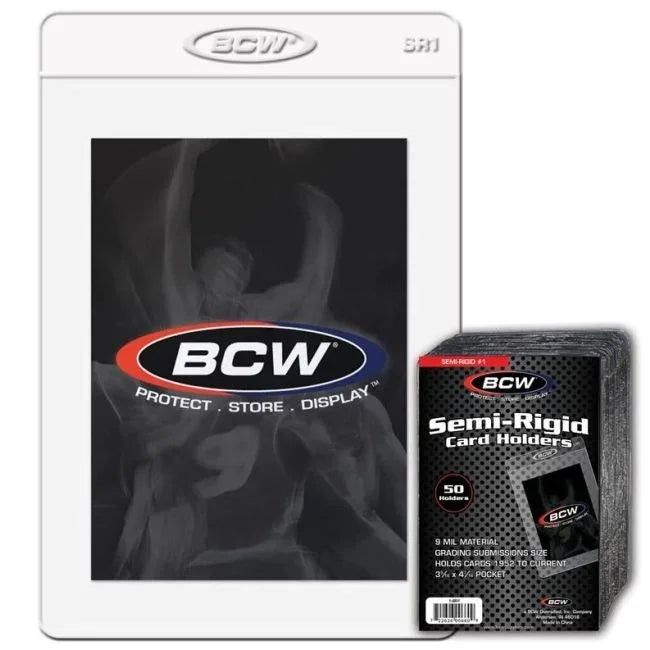 Card Holder | Semi-Rigid #1 | BCW Card Accessories BCW