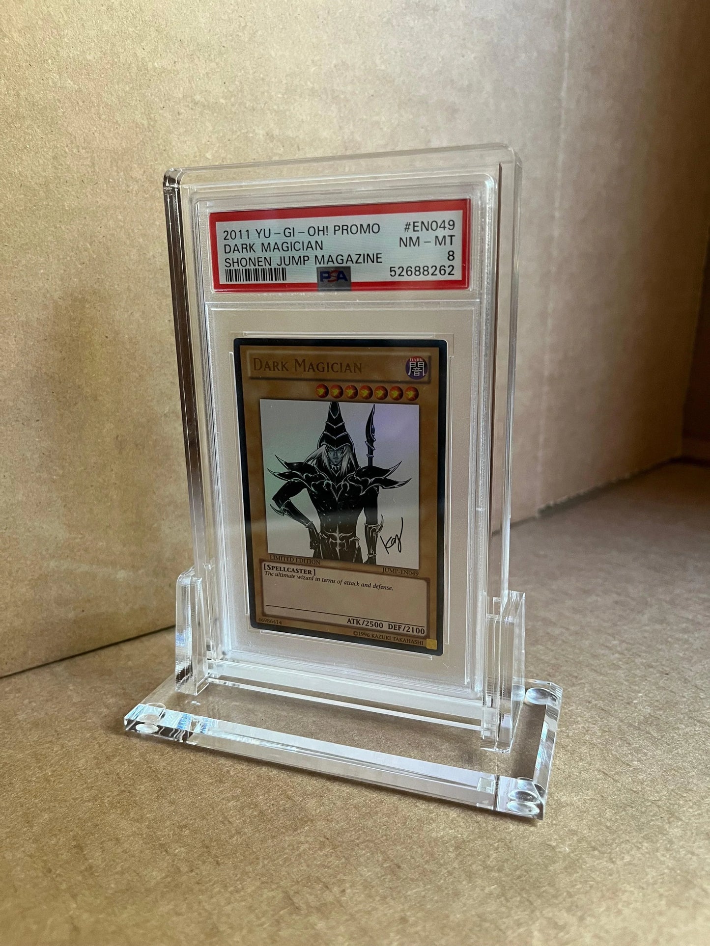 Clear Acrylic Case | PSA Graded Trading Card | With Stand Card Accessories Anime Island CA