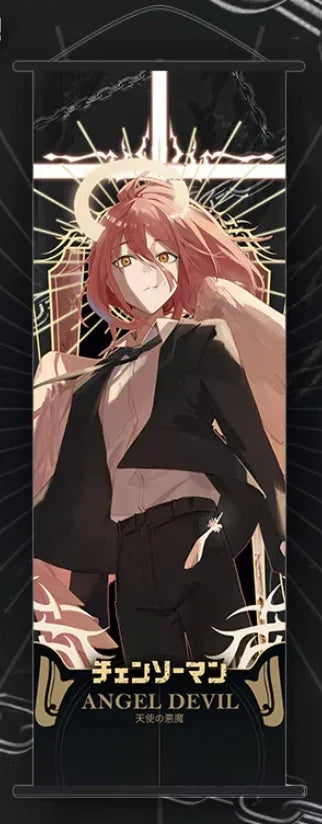 Wall Scroll | Chainsaw Man | Angel Devil | Cross - Anime Island CA
