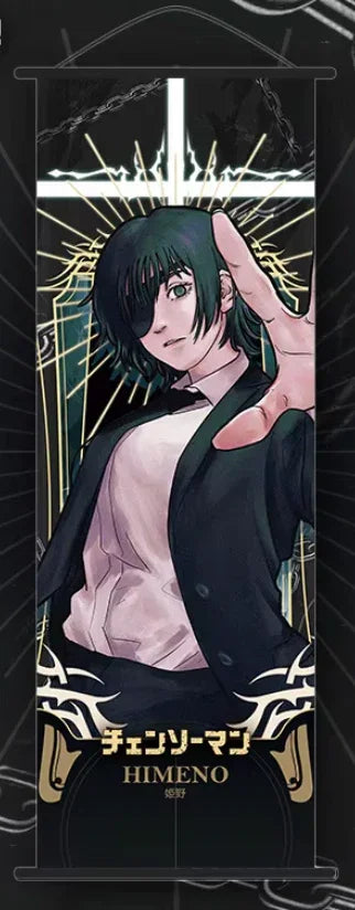Wall Scroll | Chainsaw Man | Himeno | Cross - Anime Island CA
