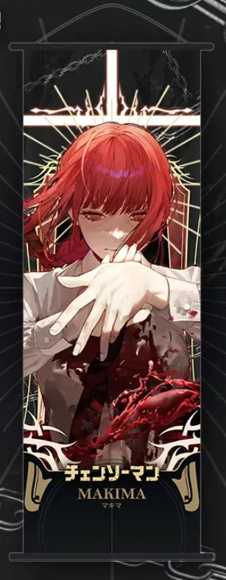 Wall Scroll | Chainsaw Man | Makima | Cross - Anime Island CA