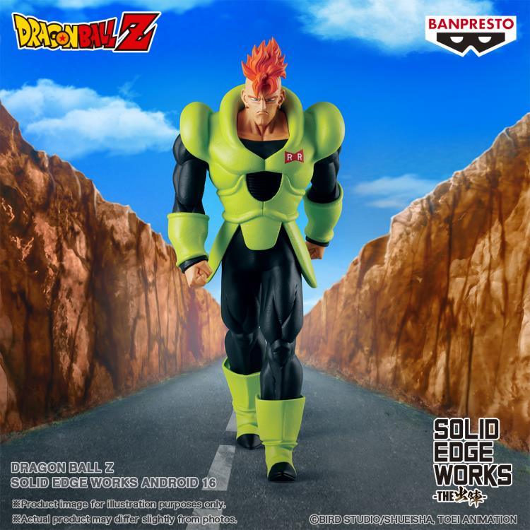 Figure | Dragon Ball Z | Android 16 | Solid Edge Works Figure Banpresto
