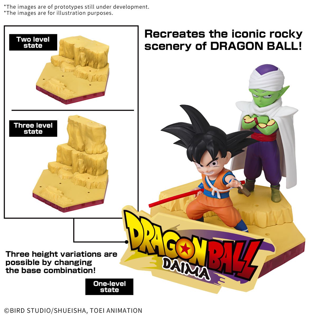Model Kit | Dragon Ball | Son Goku Mini & Piccolo Mini