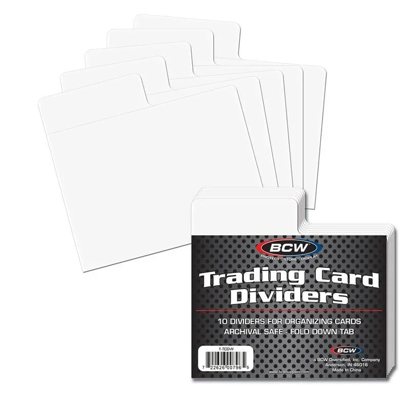 Card Storage | Trading Card Dividers | Horizontal | BCW - Anime Island CA