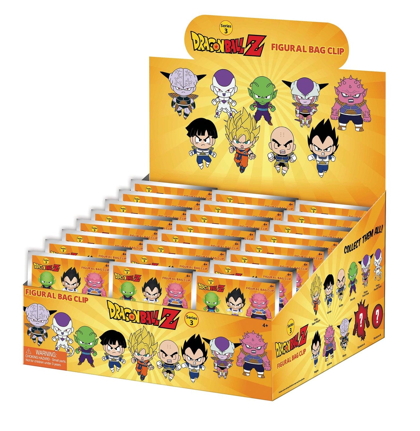 DRAGON BALL Z SERIES 3 3D BAG CLIP - Anime Island CA