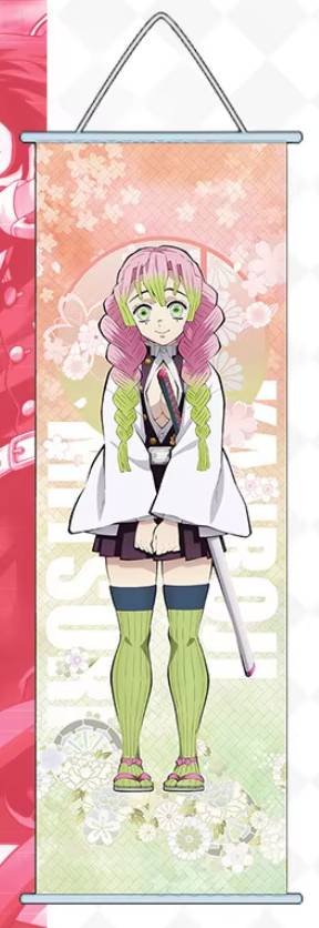 Wall Scroll | Demon Slayer: Kimetsu no Yaiba | Mitsuri Kanroji