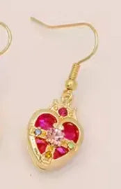 Earring | Sailor Moon | Cosmic Heart Compact Earrings Anime Island CA