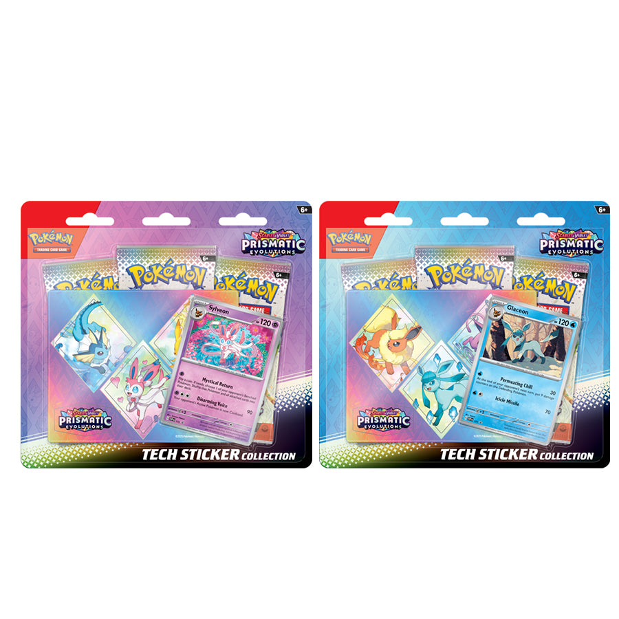 Pokémon | TCG: Scarlet & Violet: Prismatic Evolutions | Tech Sticker Collection