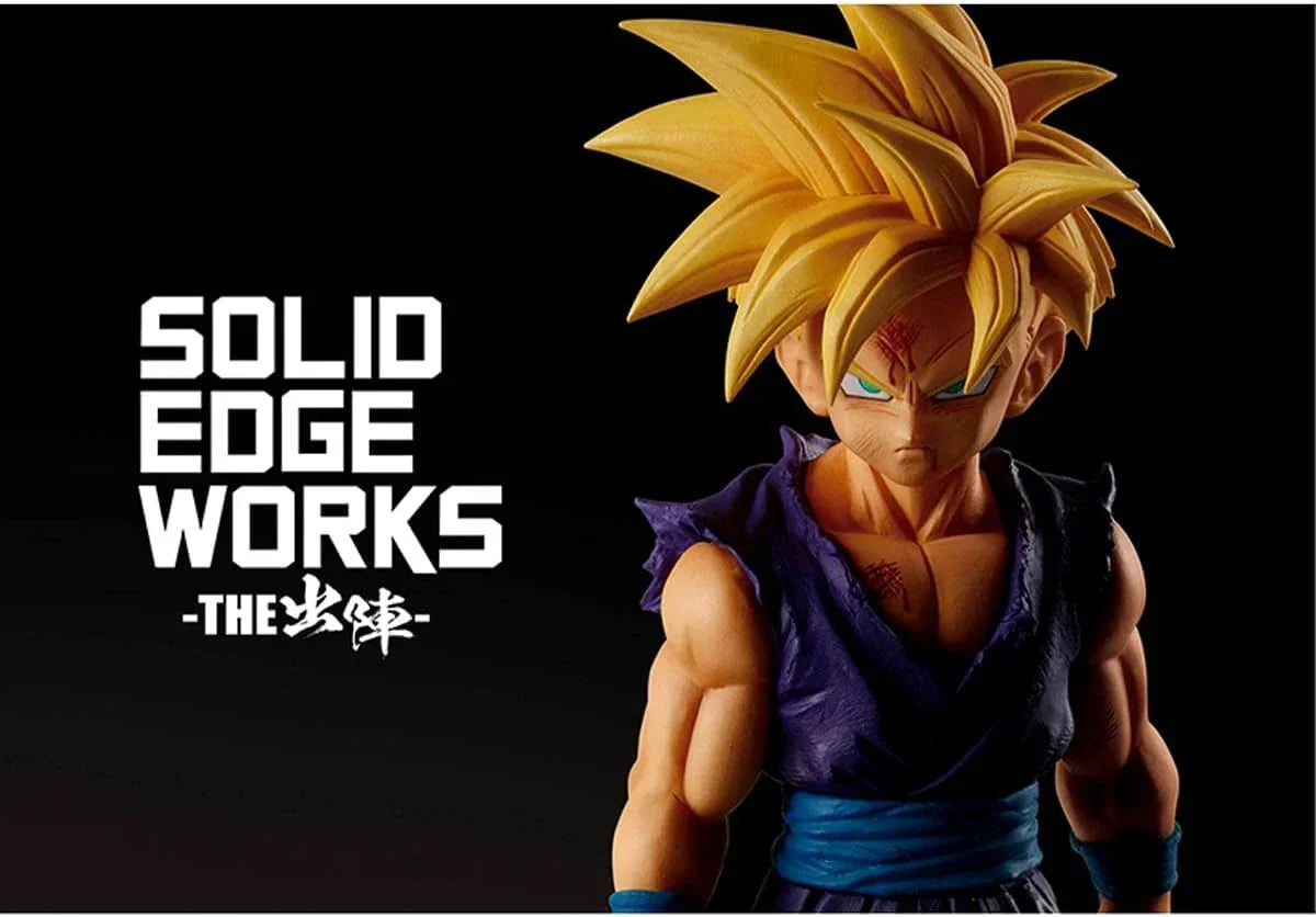 Figure | Dragon Ball | Son Gohan Super Saiyan | Solid Edge Works v5 B | Banpresto - Anime Island CA