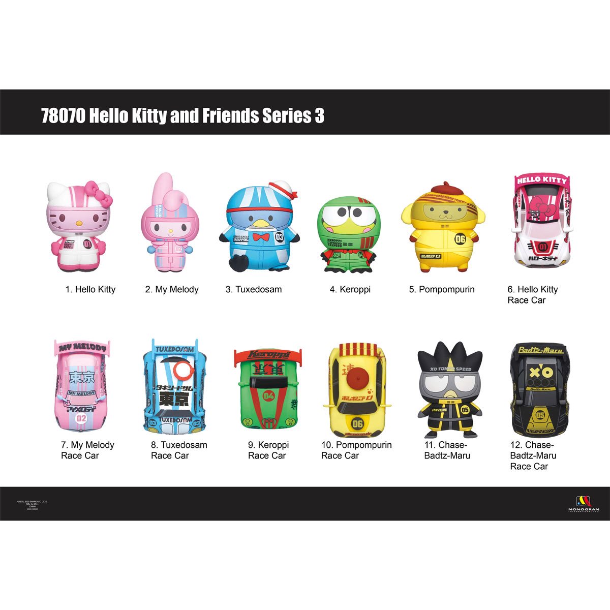 Bag Clip | Hello Kitty | Series 3