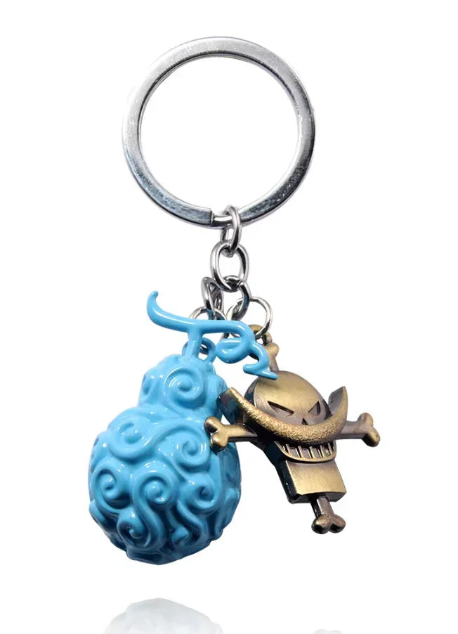 Keychain | One Piece | Devil Fruit | Gura Gura (see variants) Keychain Anime Island CA