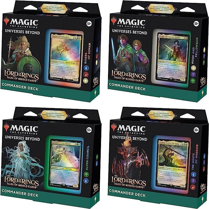 Magic The Gathering MTG LOTR CMNDR DECK - Anime Island CA
