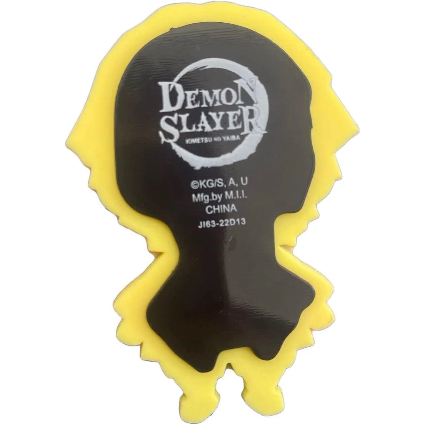 Magnet | 3D Foam | Demon Slayer: Kimetsu no Yaiba | Zenitsu Agatsuma Magnet Monogram