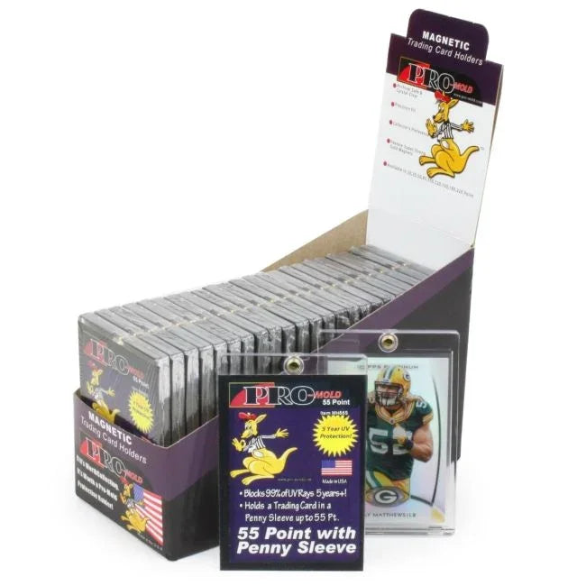 Card Holder | Magnetic | 55pt. Sleeved Card | Pro-Mold - Anime Island CA