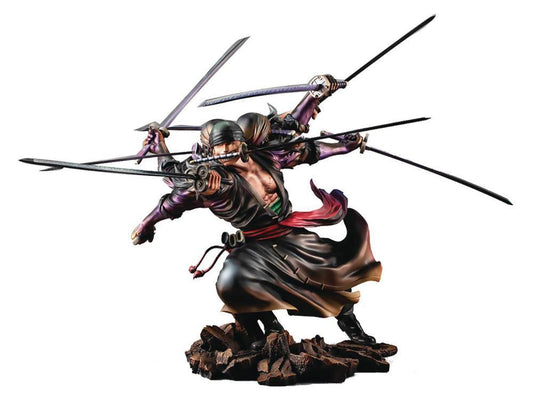 Figure | One Piece | Roronoa Zoro | MegaHouse “WA-MAXIMUM” Demon Spirit Kyuutou-ryuu “Asura” | Precious G.E.M. Series - Anime Island CA