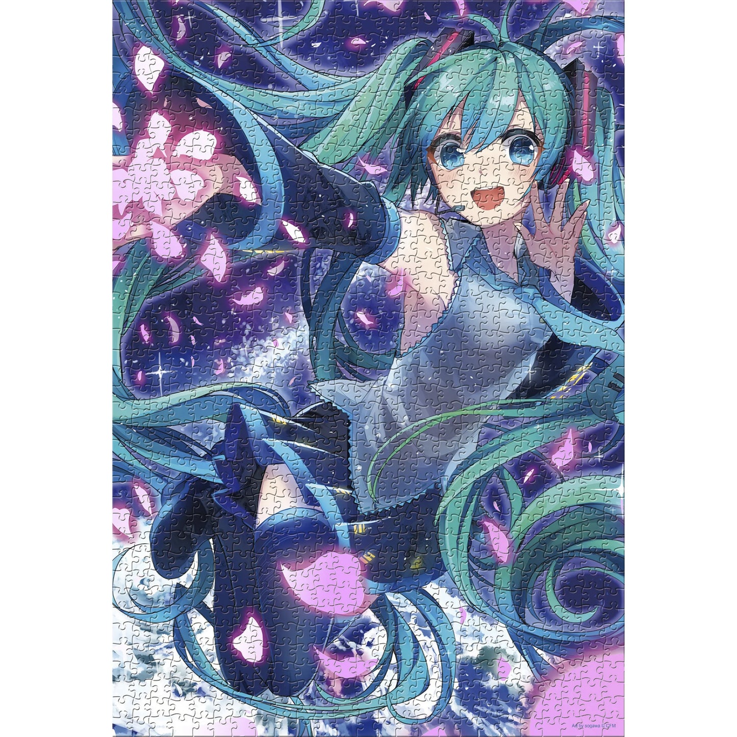 Puzzle | Hatsune Miku | Petals | 1000 pc - Anime Island CA