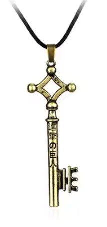 Necklace | Attack on Titan | Eren's Key Necklaces Anime Island CA