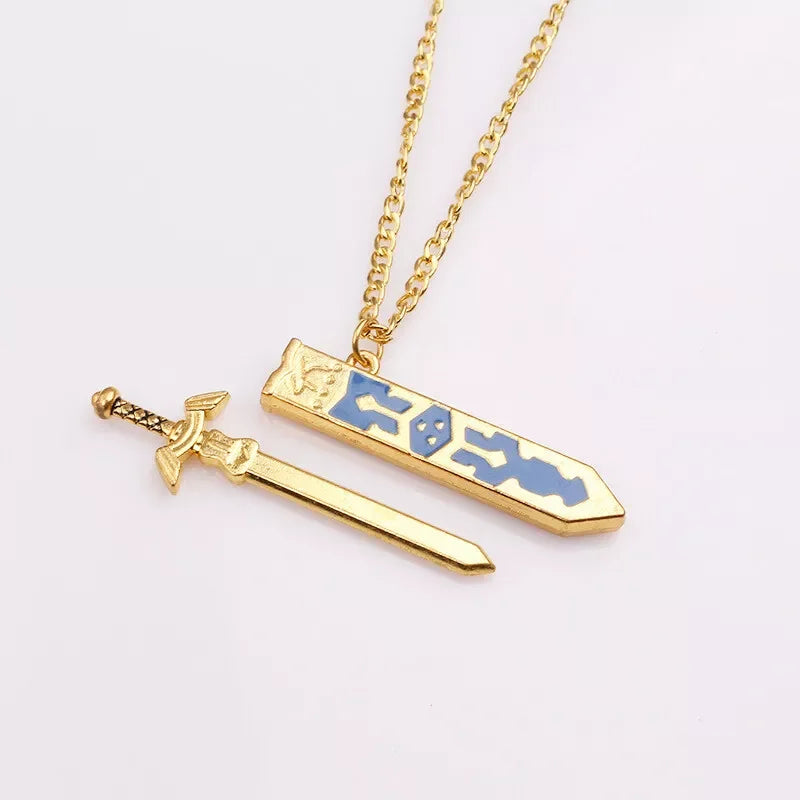 Necklace | Legend of Zelda | Master Sword and Sheath Necklaces Anime Island CA
