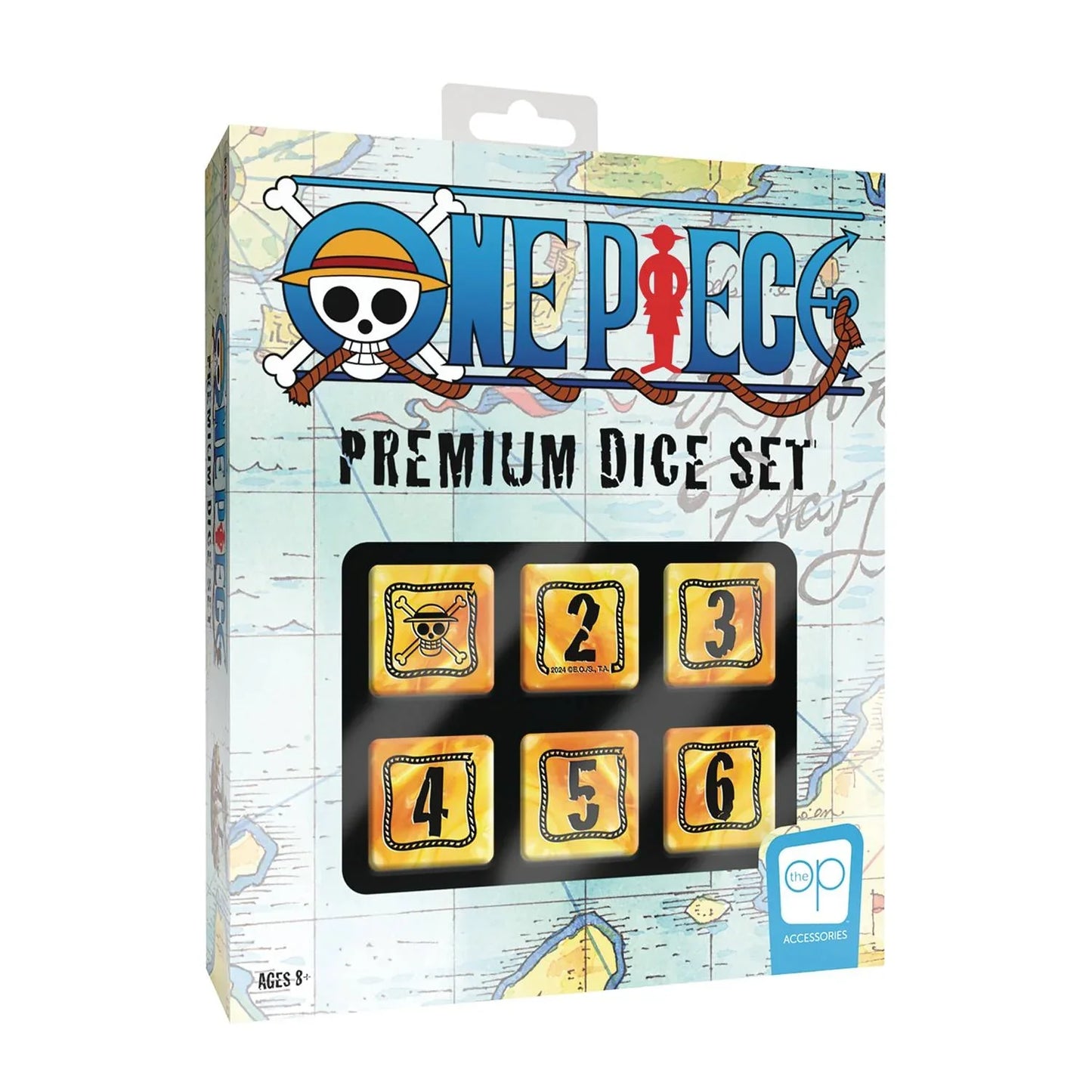 Dice | One Piece | Premium 6 Sided Dice Set - Anime Island CA