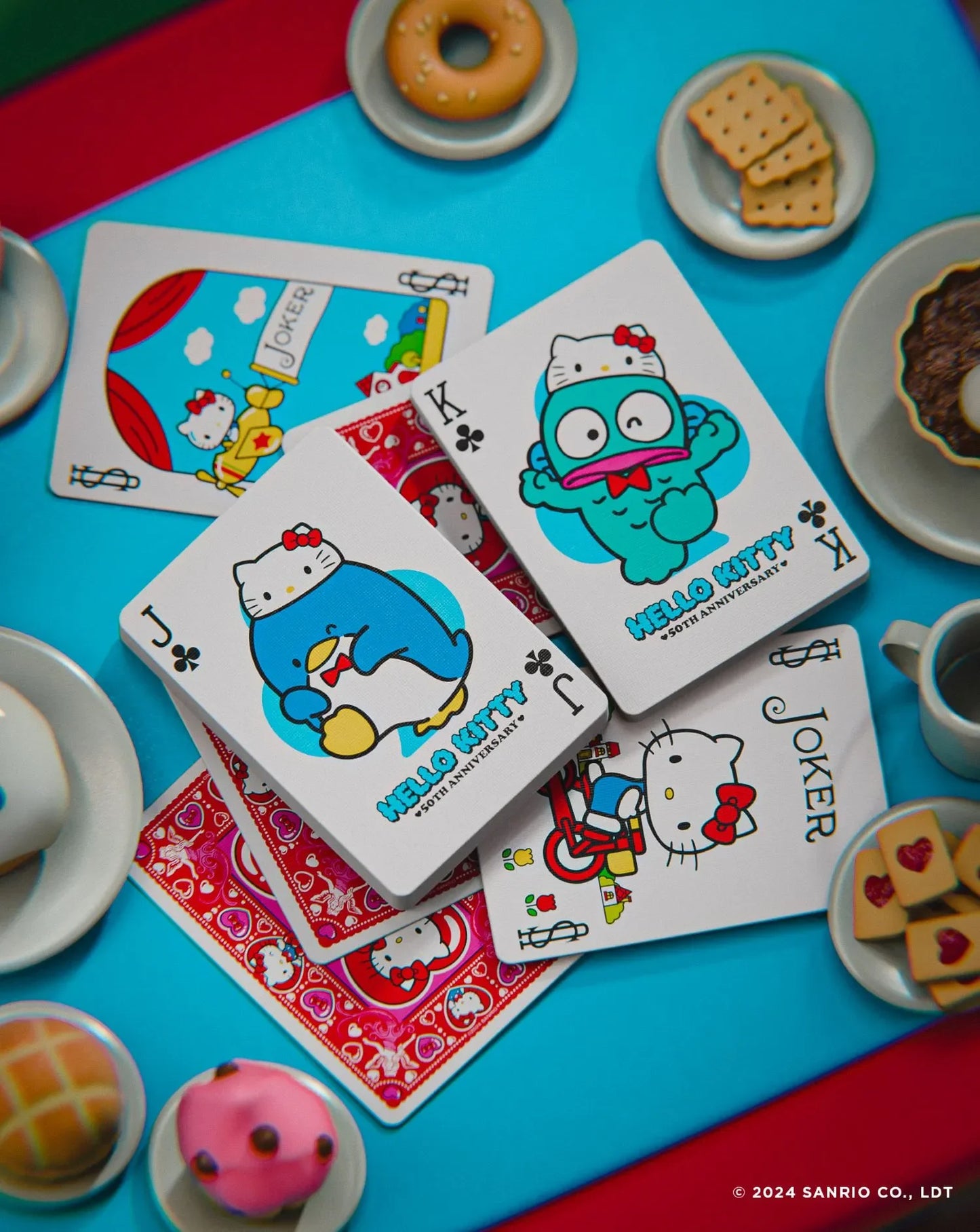 Playing Cards | Hello Kitty 50th Anniversary | Bicycle Games & Puzzles Bicycle