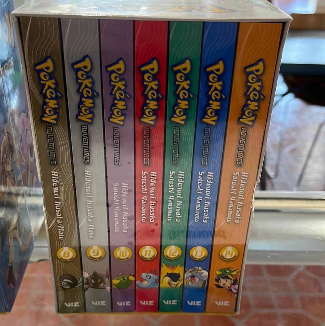 Manga | Pokémon Adventures | Box Set | Gold & Silver Box Set v. 8-14 - Anime Island CA