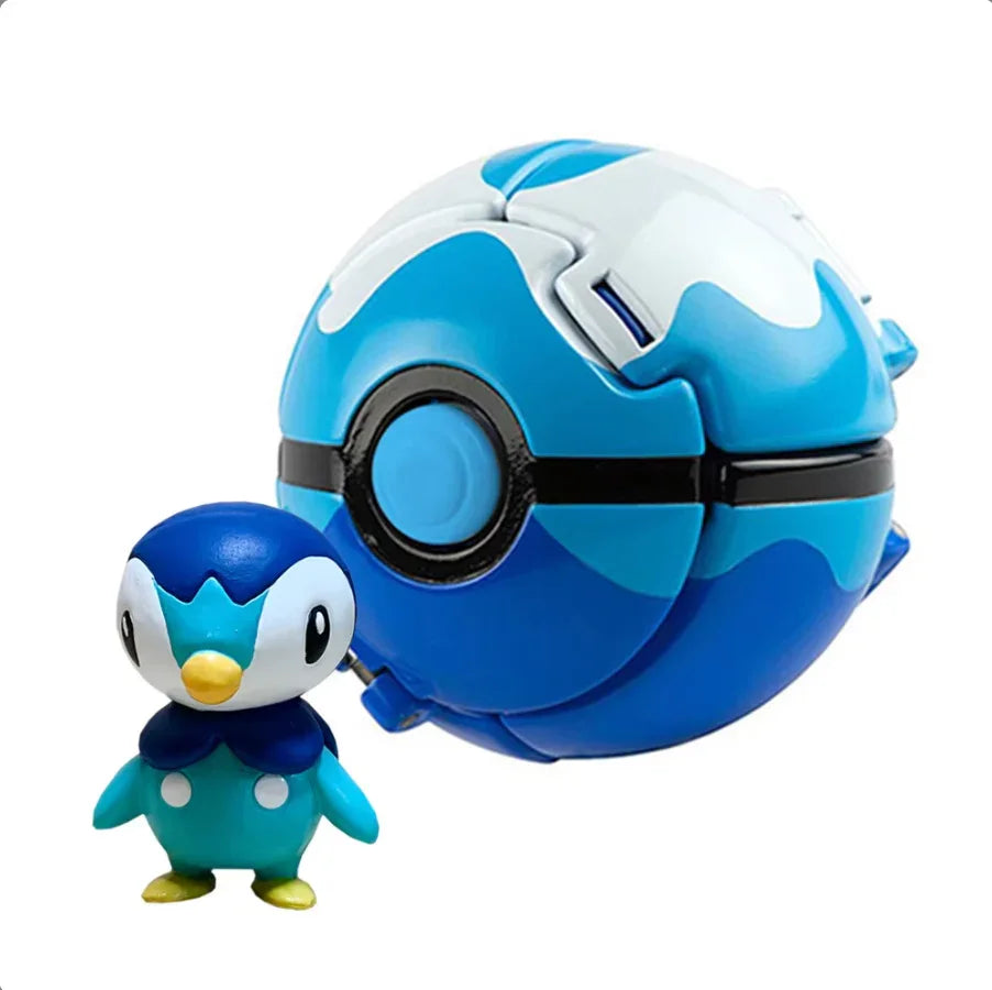 Pokémon | Poké Ball | Fold-Up | Piplup Pokeball Anime Island CA
